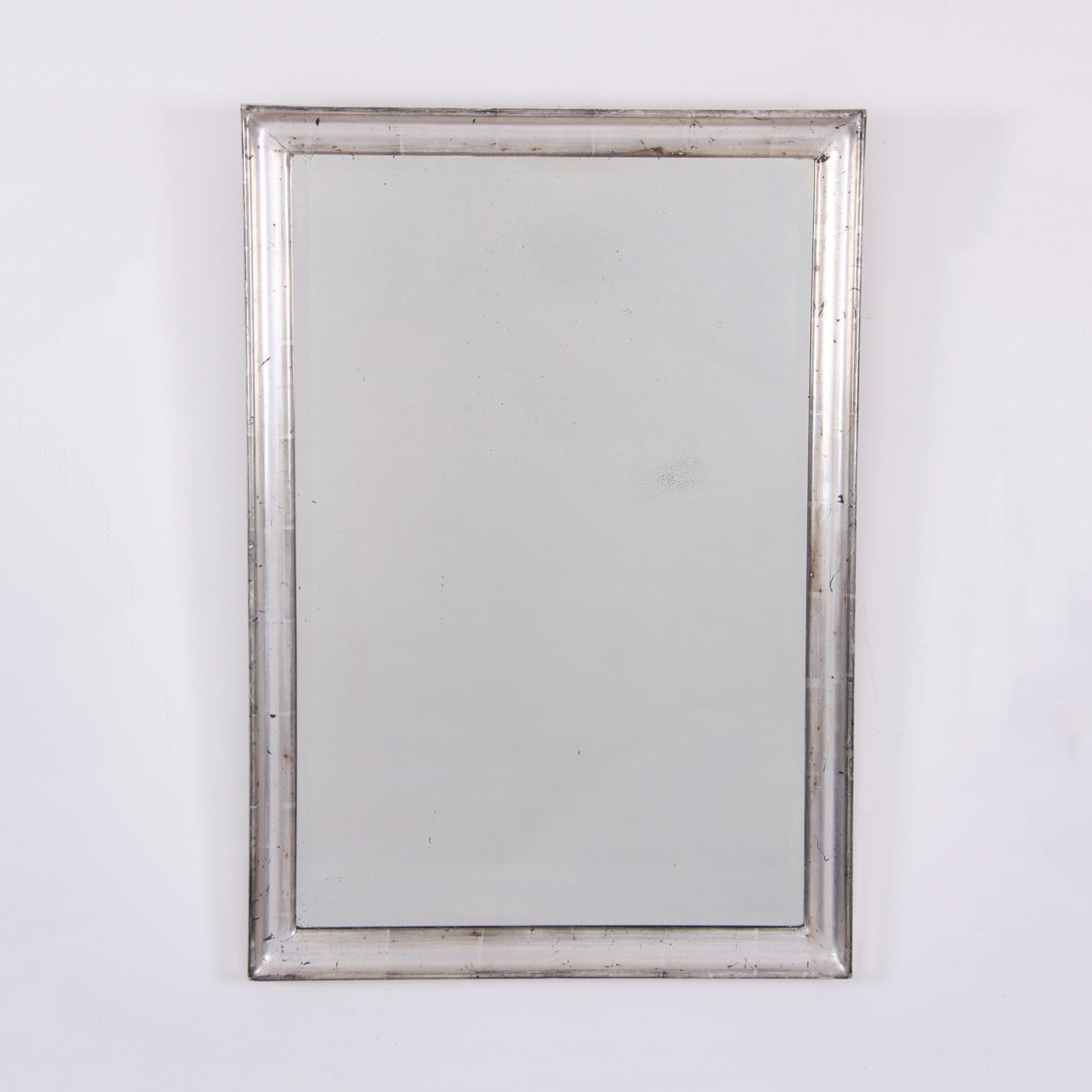 Small Silver Leaf Mirror