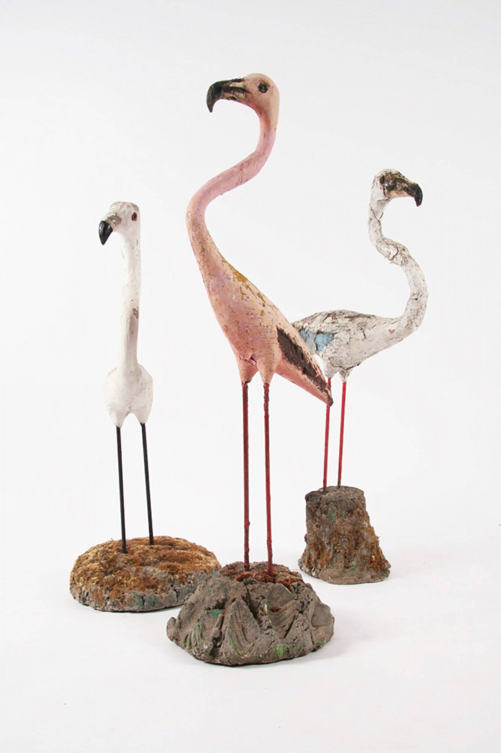Set of Garden Flamingoes