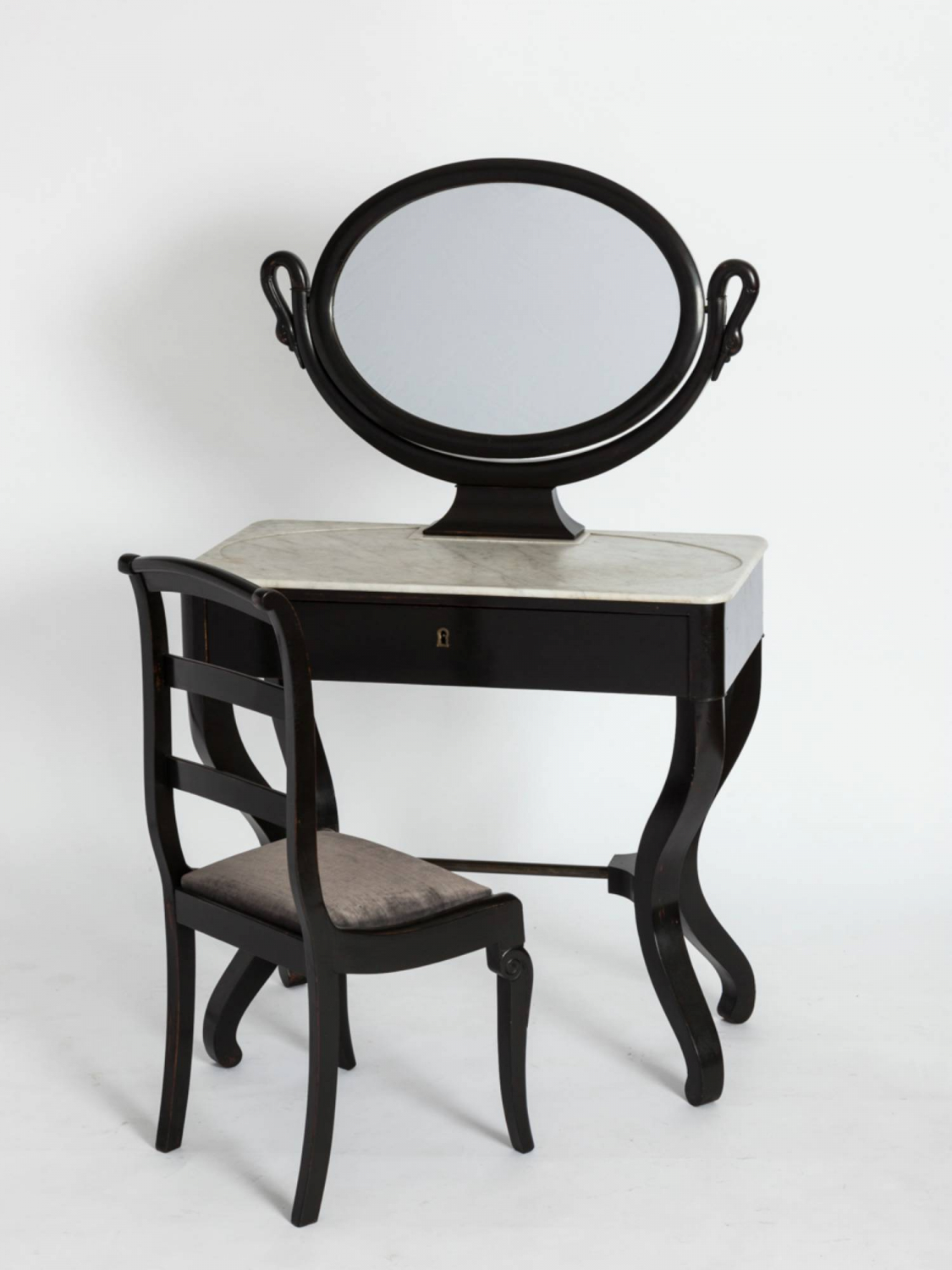 Swan Dressing Table & Chair