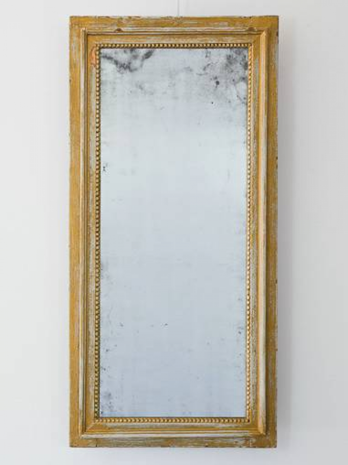 C19th French painted mirror