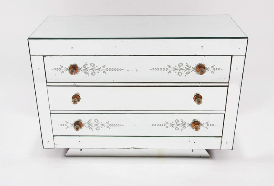 Mirrored Chest of Drawers