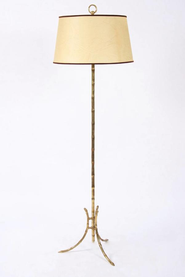 Faux Bamboo Floor Lamp