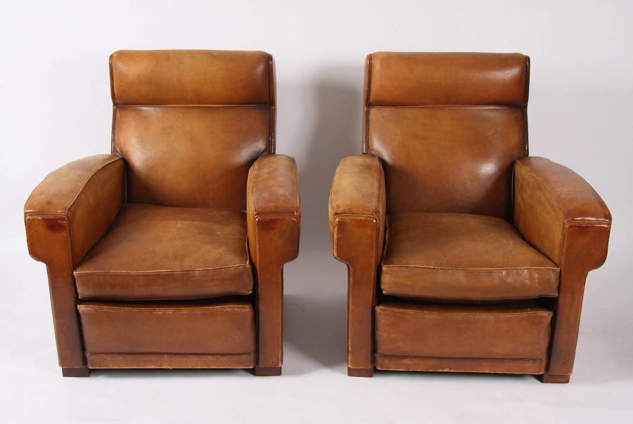 Pair of Leather Chairs
