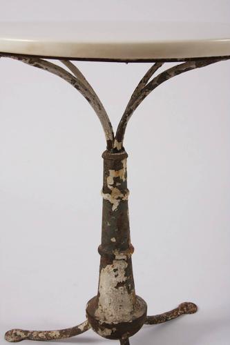 Marble Top Cafe Table