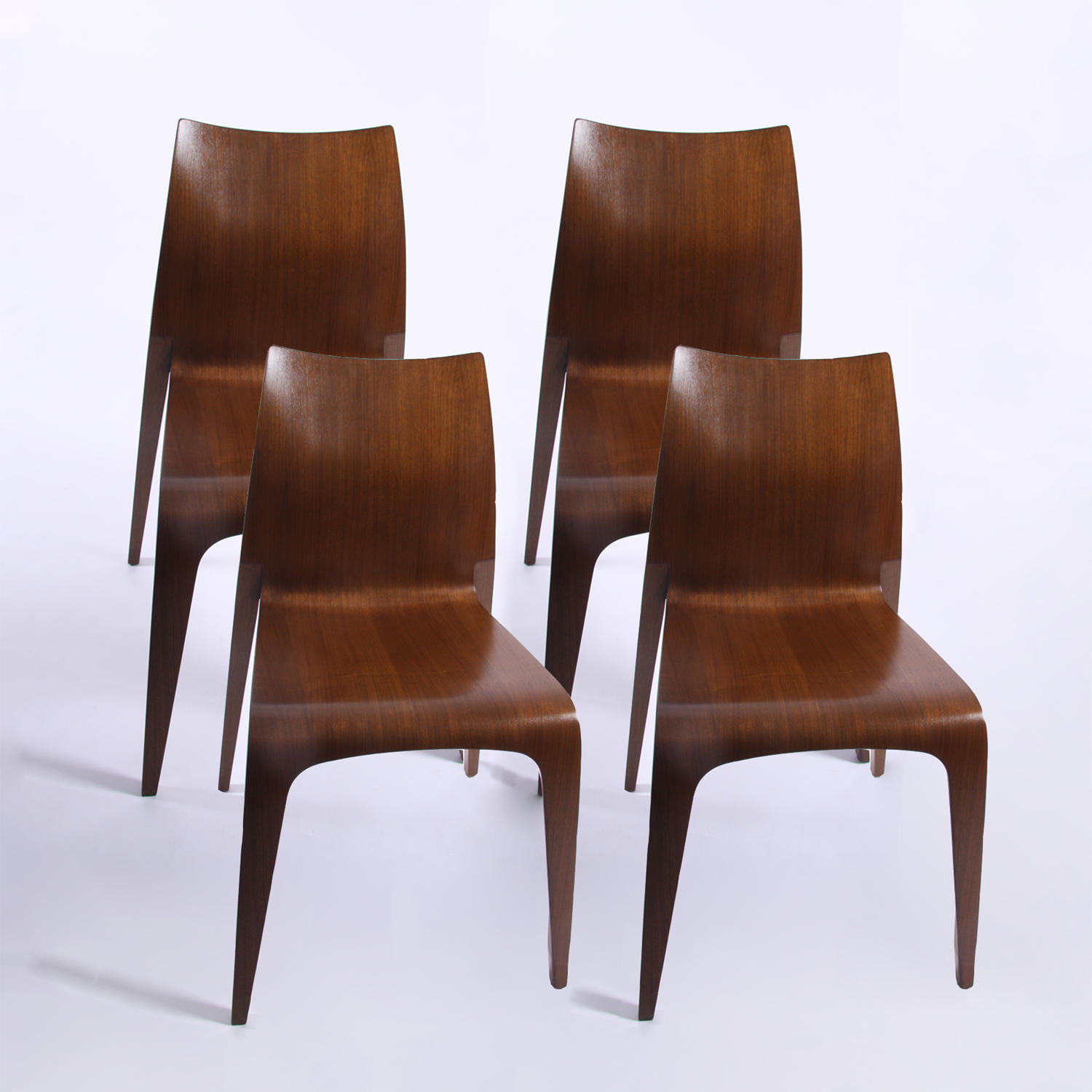 Set of Four Flow Chairs by Jacob Berg