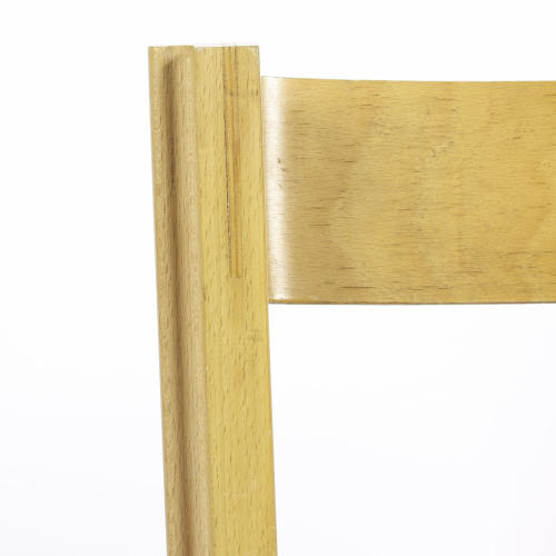 Set of Four Modernist Bent Ply and Beech Chairs