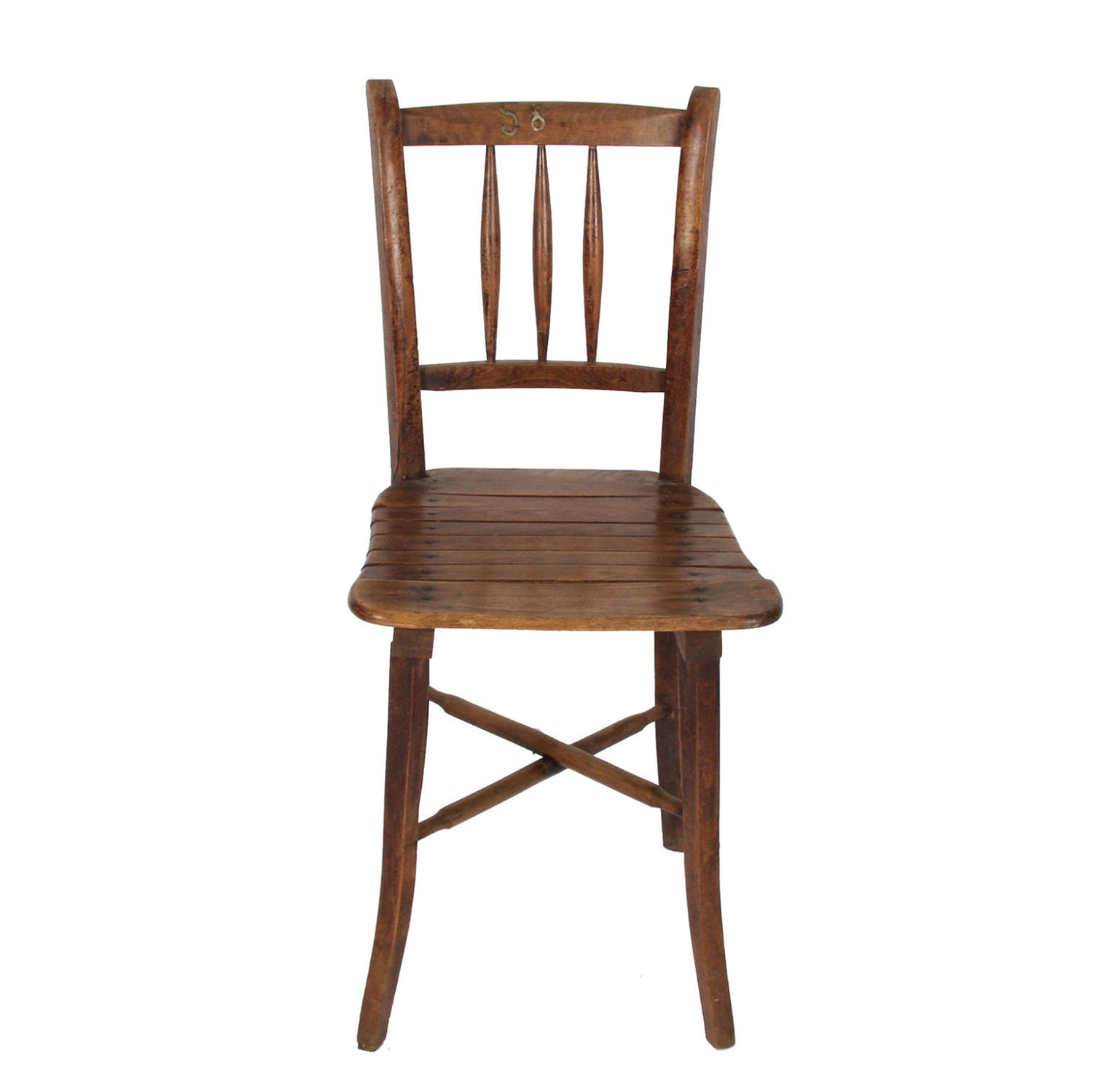 Single Wooden Chair