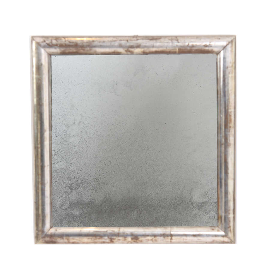 Small Silver Leaf Mirror