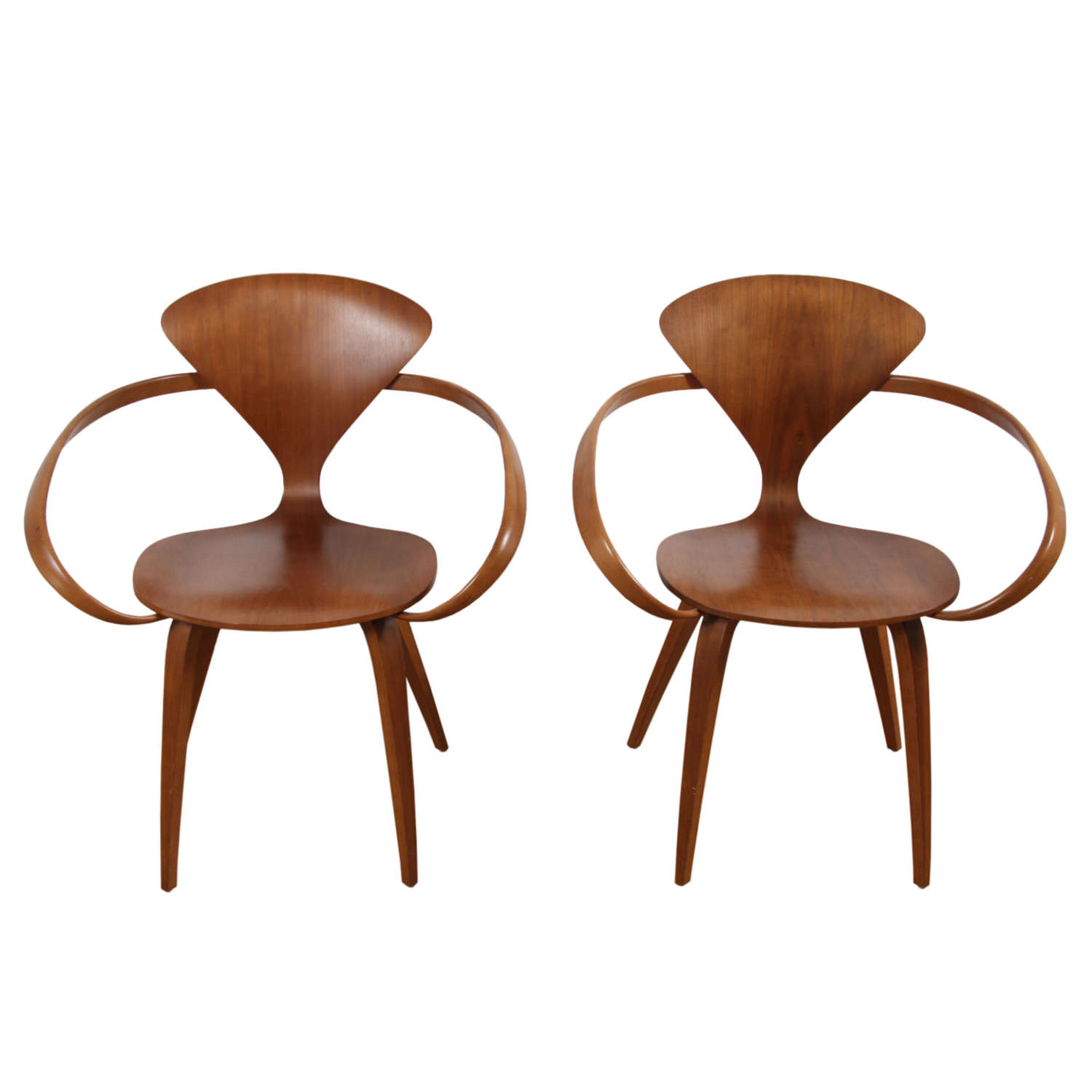 Pair of Classic Cherner Armchairs
