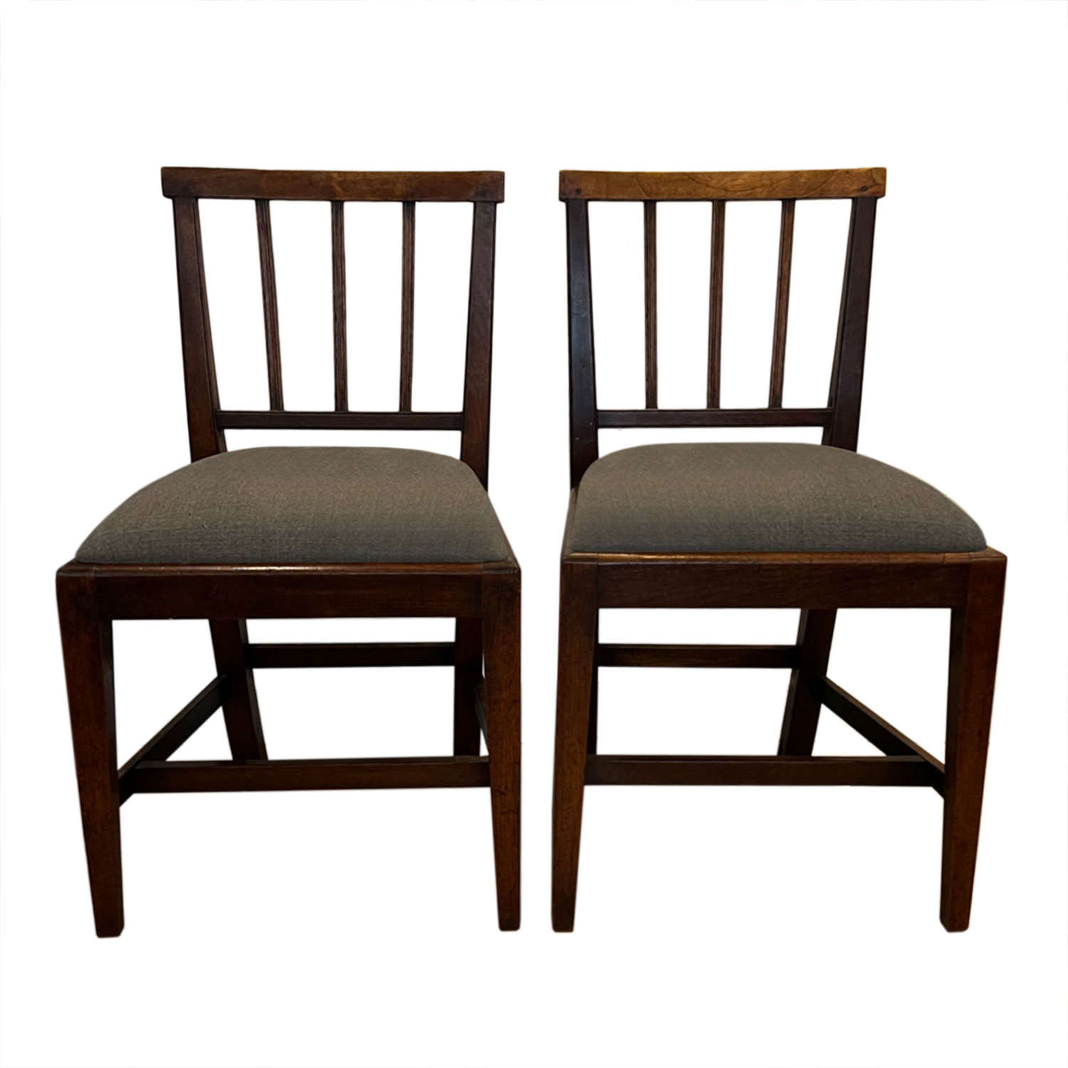 Pair of Upholstered 18th Century Chairs