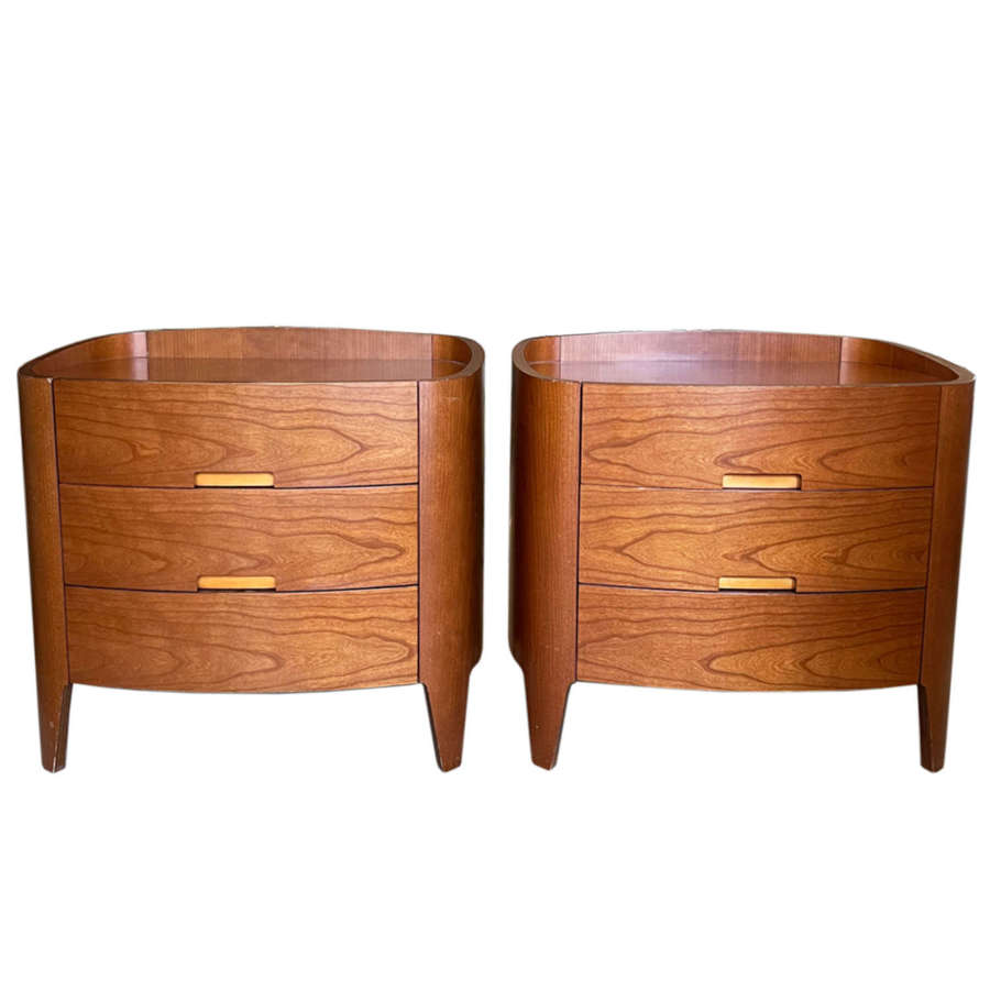 Pair of Late 20th Century Italian Bedside Tables