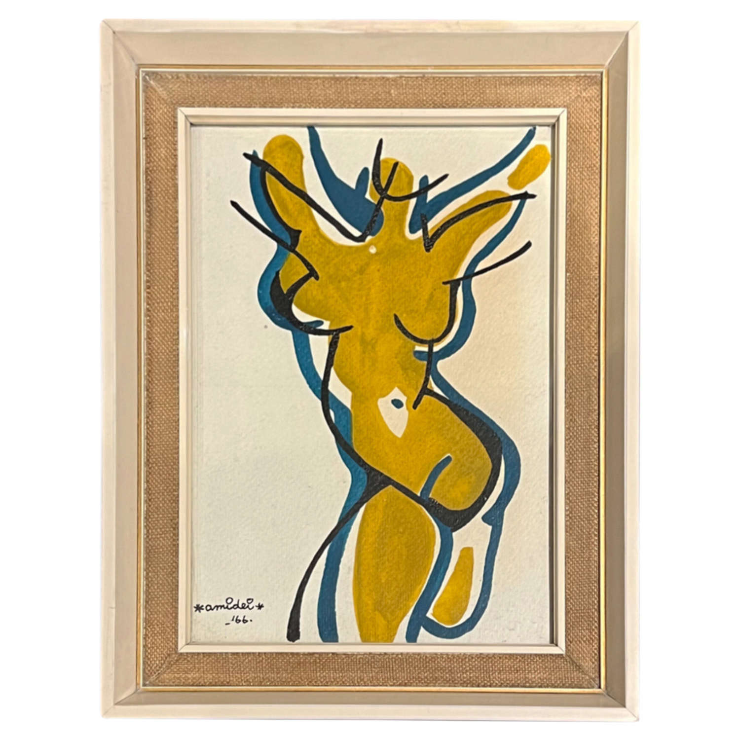 Small Mid Century Nude by Franco Amidei
