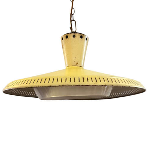 Pair of Midcentury Ceiling Pendants, Louis Kalff for Philips