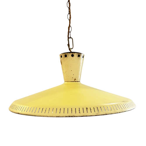 Pair of Midcentury Ceiling Pendants, Louis Kalff for Philips