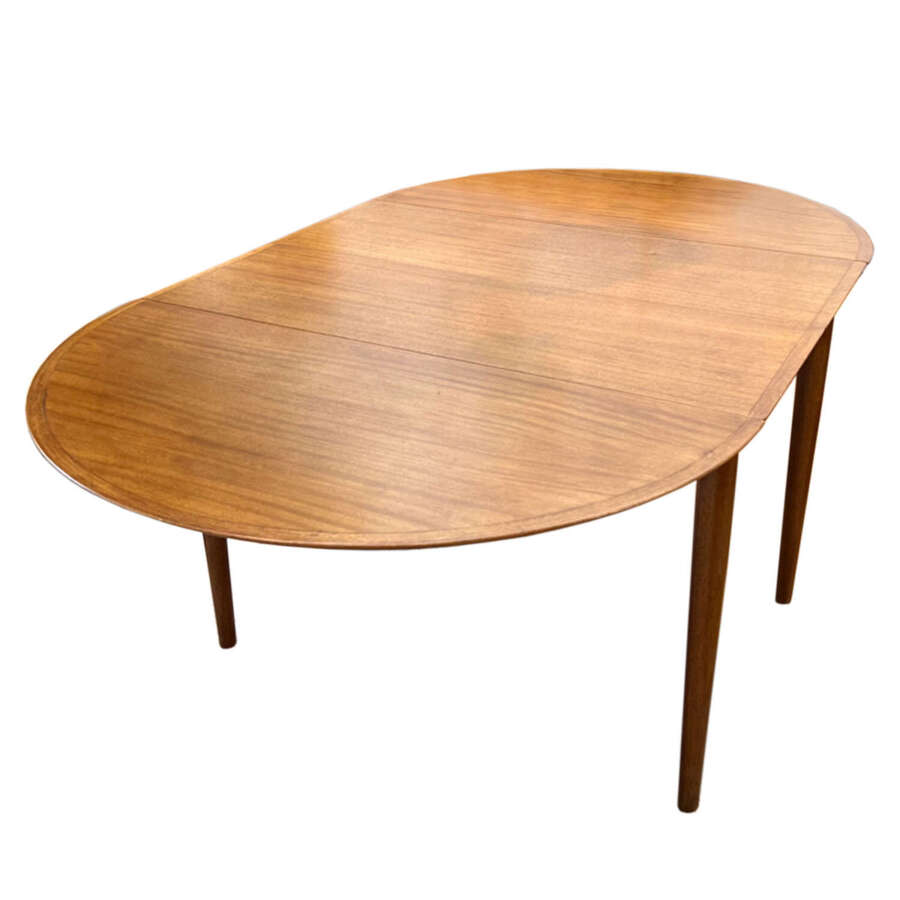 Teak Adjustable Dining Table by Arne Vodder, Denmark 1960s