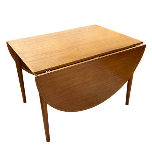 Teak Adjustable Dining Table by Arne Vodder, Denmark 1960s