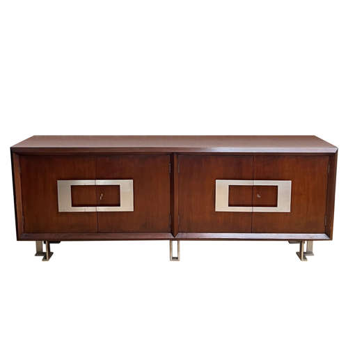 Walnut Veneered Spanish 1970s Sideboard by Jordi Villanova
