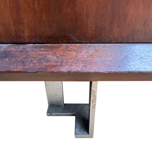 Walnut Veneered Spanish 1970s Sideboard by Jordi Villanova