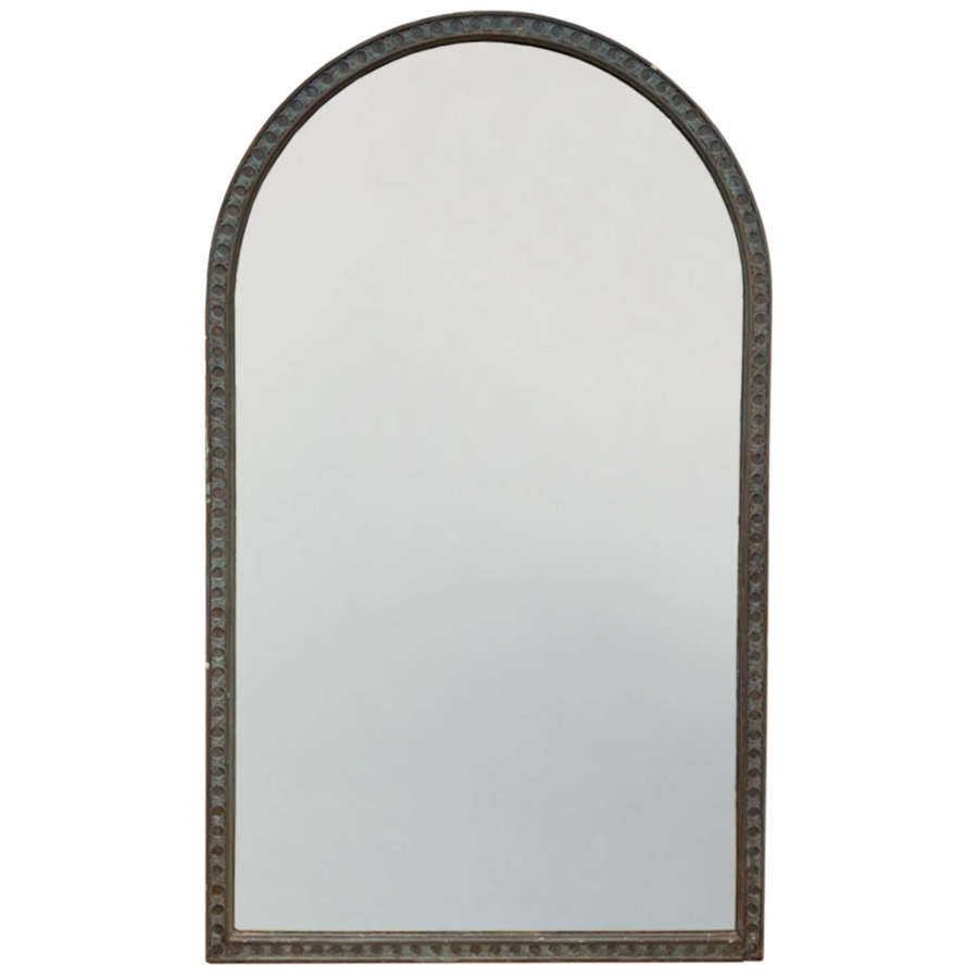 Large 19th Century Arched Mirror