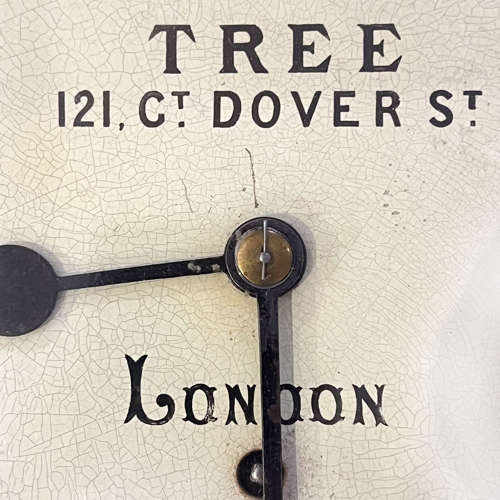 'Tree, Dover Street, London' 19th Century Wall Clock