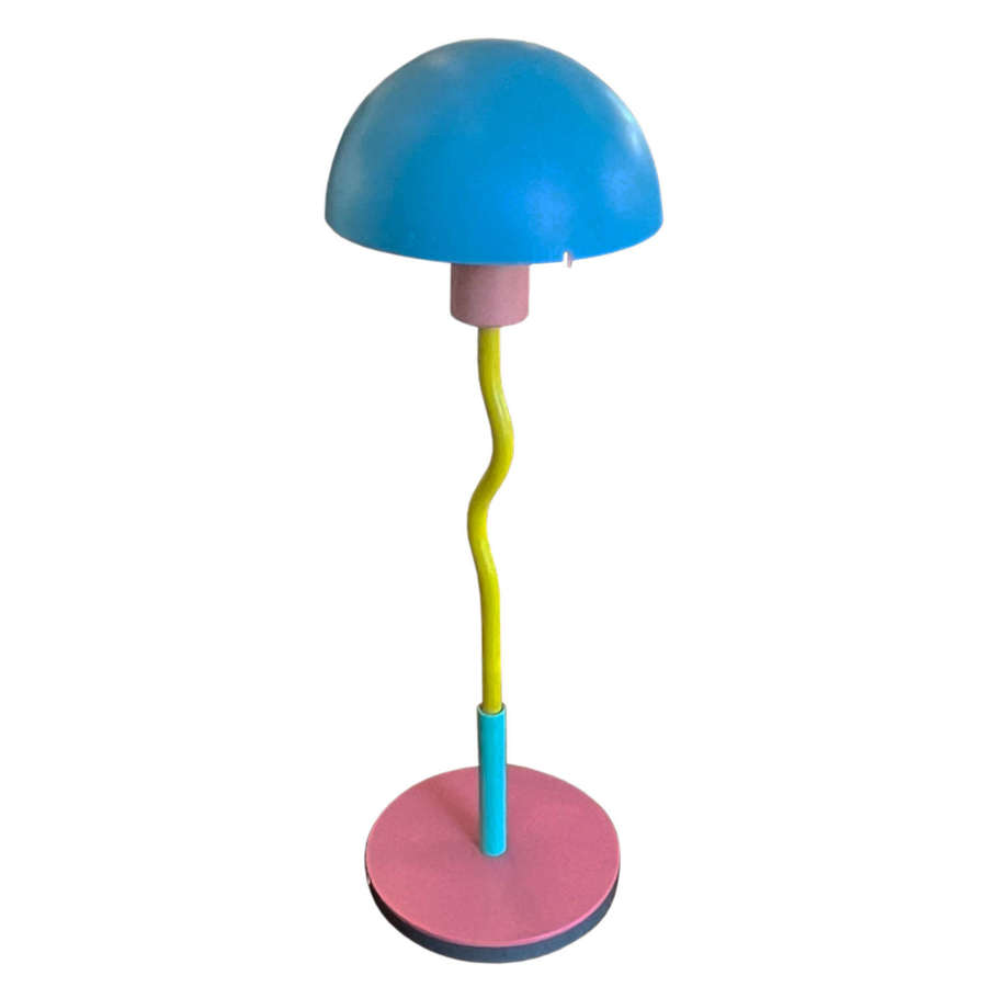 Memphis Style Table Lamp, British 1980s