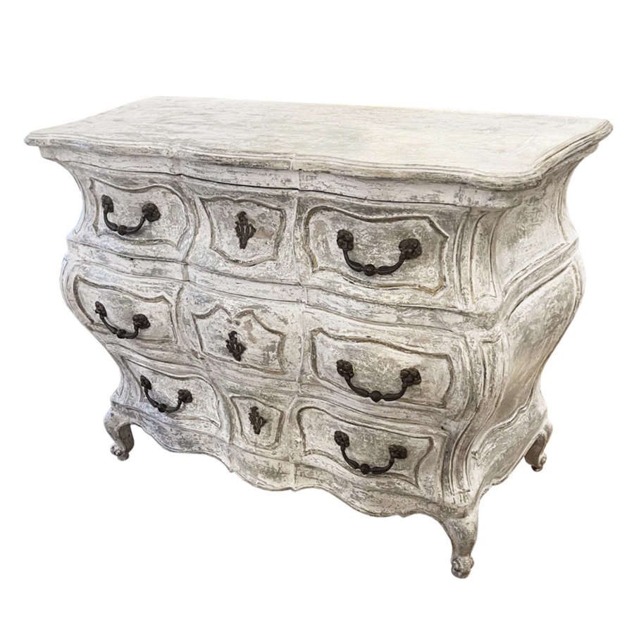 Wonderful French 1920s Bombe Commode