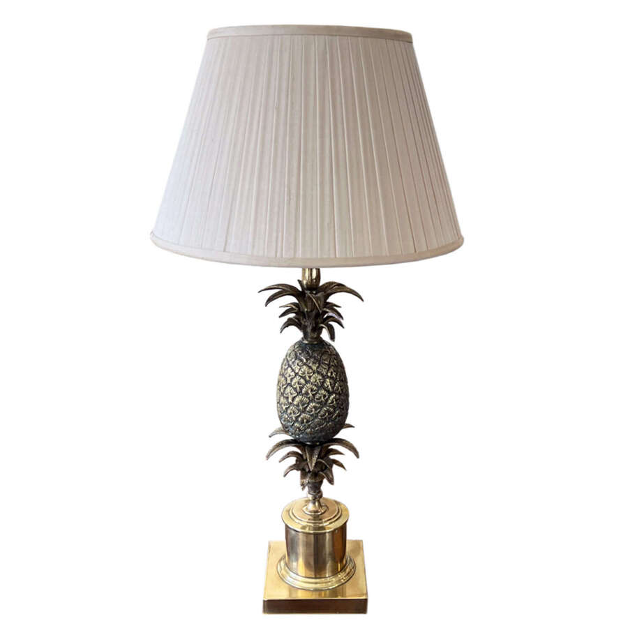 French 1960s Maison Charles Style Pineapple Single Table Lamp