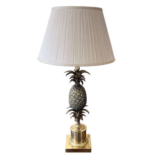 French 1960s Maison Charles Style Pineapple Single Table Lamp