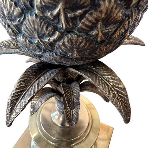 French 1960s Maison Charles Style Pineapple Single Table Lamp