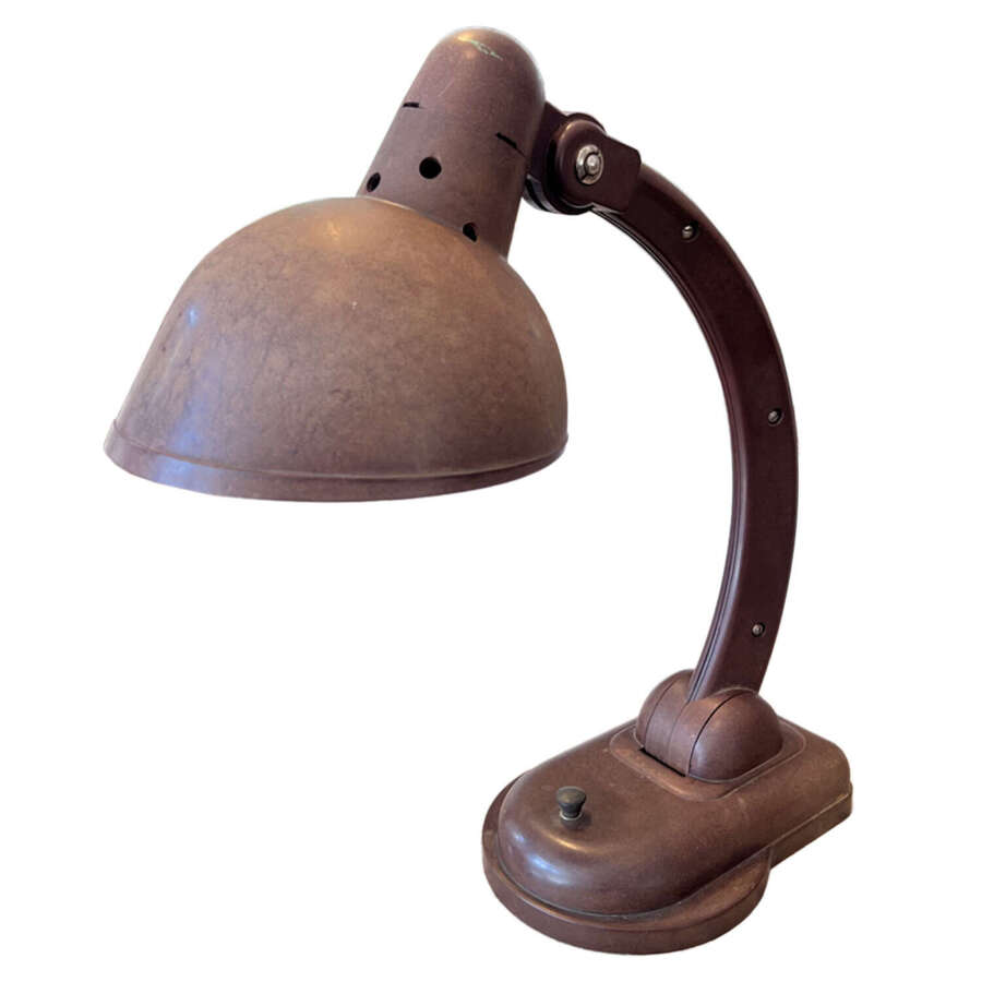 Bakelite 'Sigma' 1930s Desk Lamp by Christian Dell