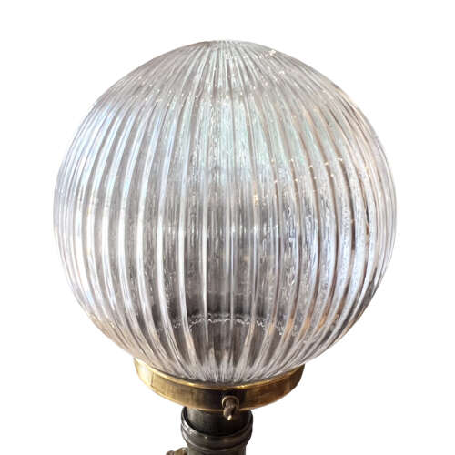 Pair of Benson's 1920's Ship's Master Suite Table or Wall Lamps