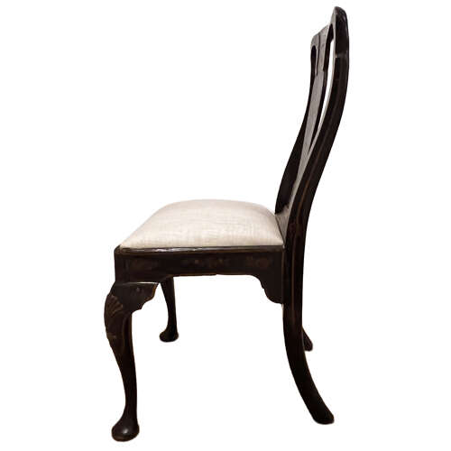 Single Chinoiserie Early 18th Century English Chair