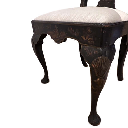 Single Chinoiserie Early 18th Century English Chair