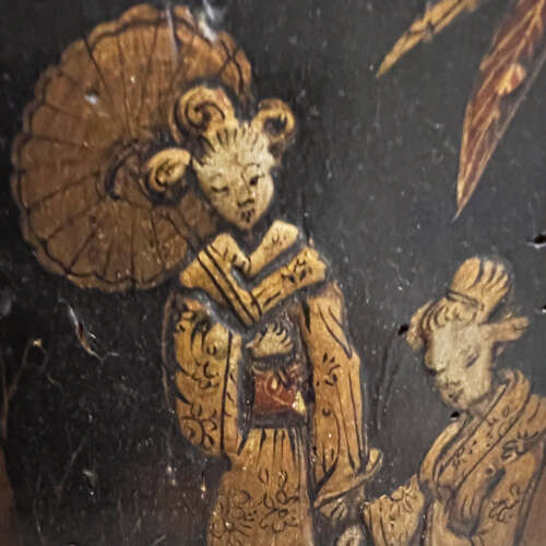 Single Chinoiserie Early 18th Century English Chair