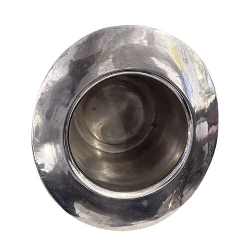 English 1960s Silver Plate Top Hat Champagne Cooler