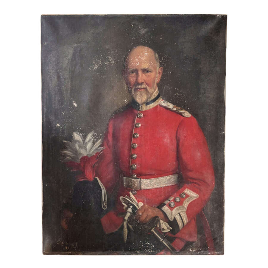 Decorative Oil Painting of Deputy Charles Newell CC, Daisy Beresford May 1938