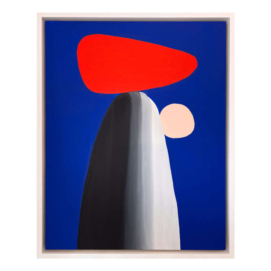 'Slave to the Rhythm' 2018, by Henrietta Dubrey, Abstract Oil on Canvas, Framed