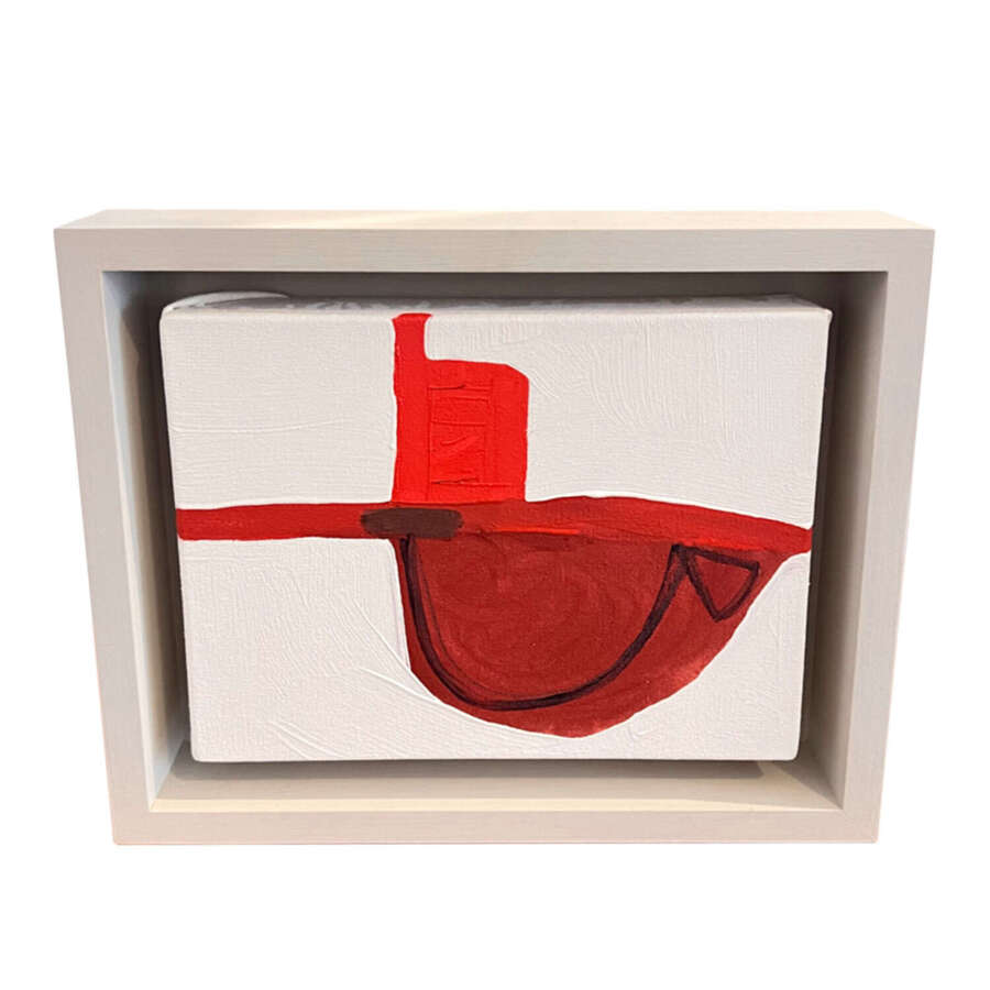 'Impromptu' 2019, by Henrietta Dubrey, Abstract Oil on Canvas, Framed