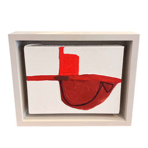 'Impromptu' 2019, by Henrietta Dubrey, Abstract Oil on Canvas, Framed