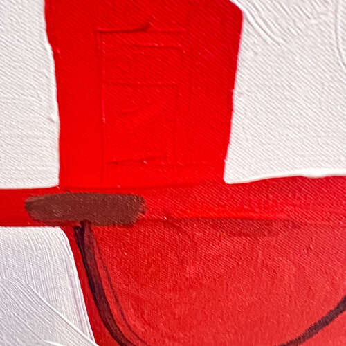 'Impromptu' 2019, by Henrietta Dubrey, Abstract Oil on Canvas, Framed