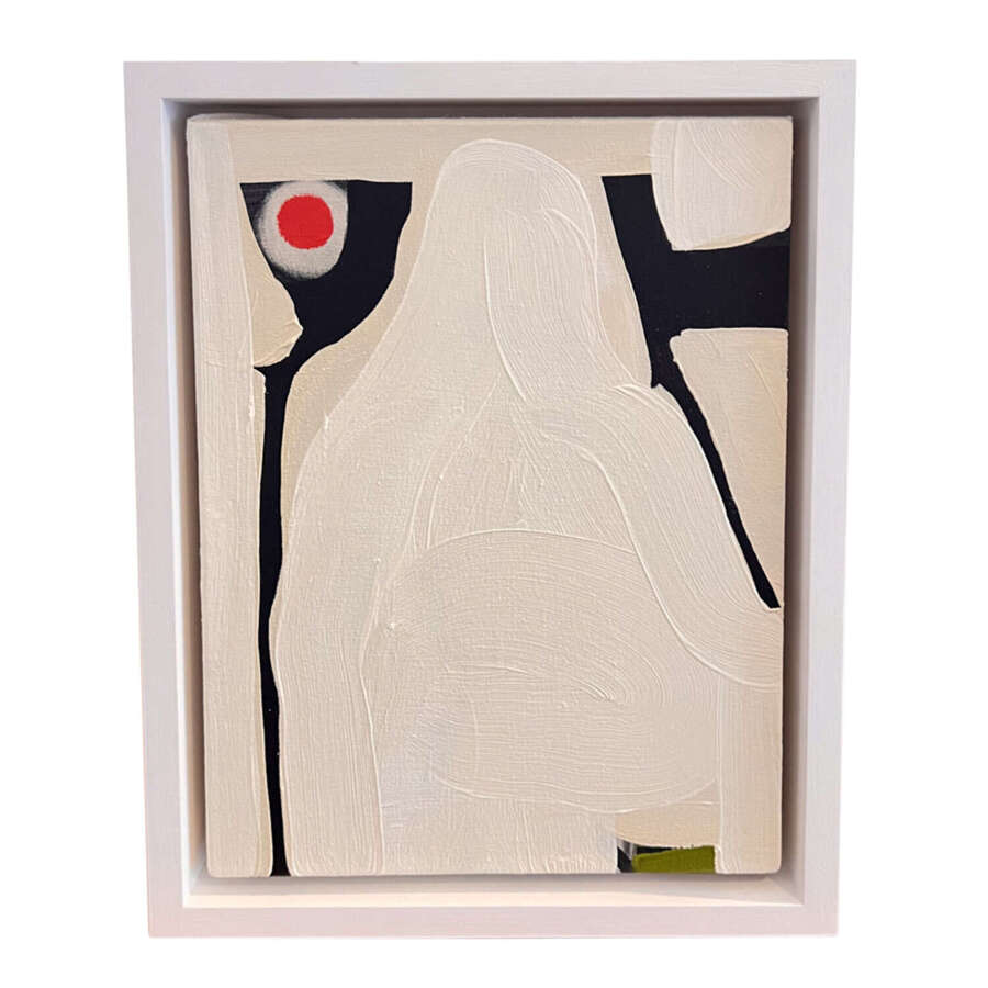 'February' 2019, by Henrietta Dubrey, Abstract Oil on Canvas, Framed