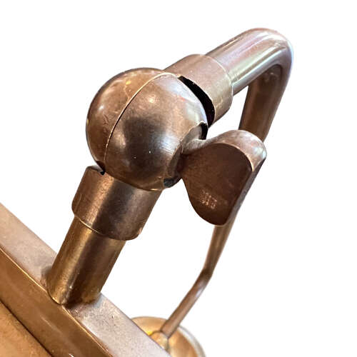 Brass 1930s Desk Lamp, French