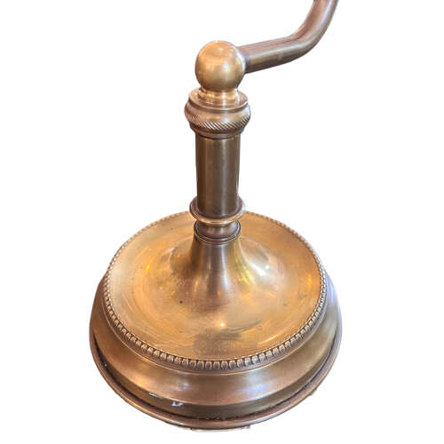 Brass 1930s Desk Lamp, French