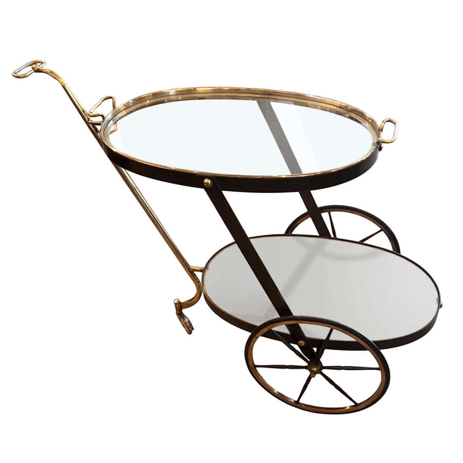 Small Italian Midcentury Bar Cart