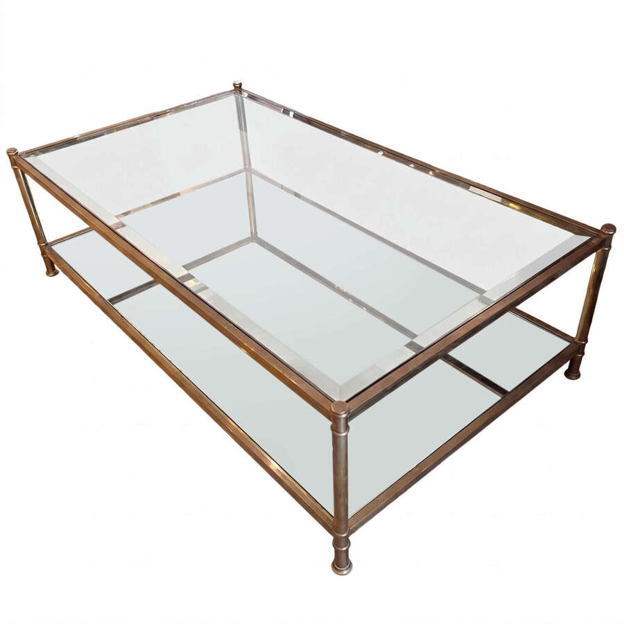 Large Midcentury French Coffee Table