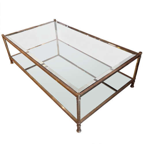 Large Midcentury French Coffee Table