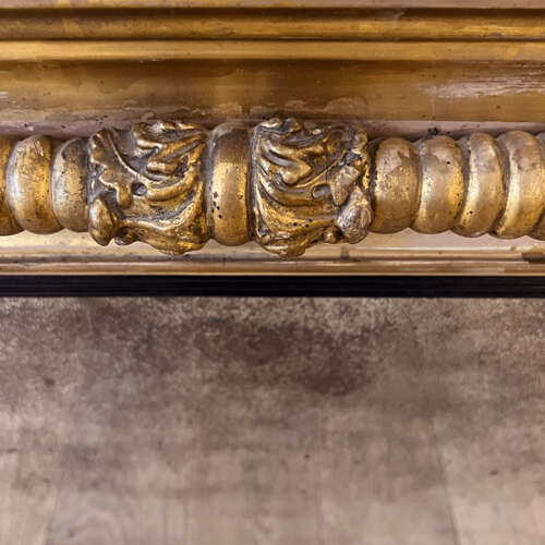 English 19th Century Over Mantle Mirror