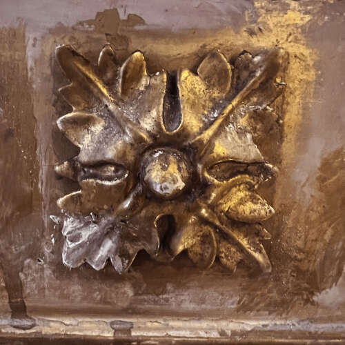 English 19th Century Over Mantle Mirror